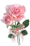 Gif animé Bon dimanche roses roses